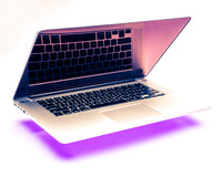 Laptop Open Love