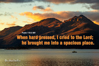 When hard pressed, I cried to the Lord… |OFa1349|
