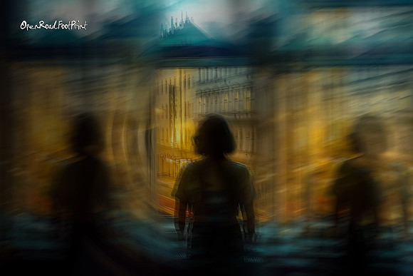 Moving through Prague. |OFa1493|