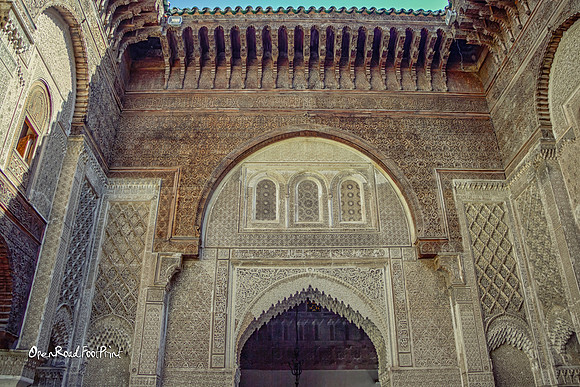 Inside the courtyard, central wall. |OFa1414|