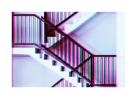 Stairwell in Pink