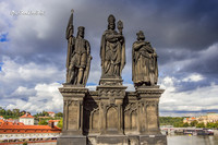 Statues of Saints Norbert, Wenceslaus and Sigismund |OFa1051|
