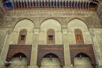 Inside the courtyard, left wall. |OFa1413|
