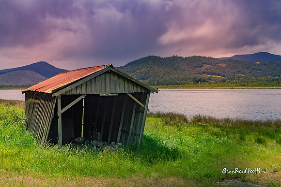 Falling down, Huon River, Tasmania |OFa1222|