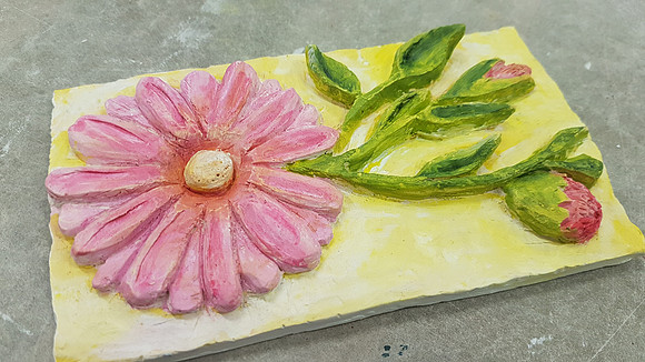 Flower tile |OFoa5020|